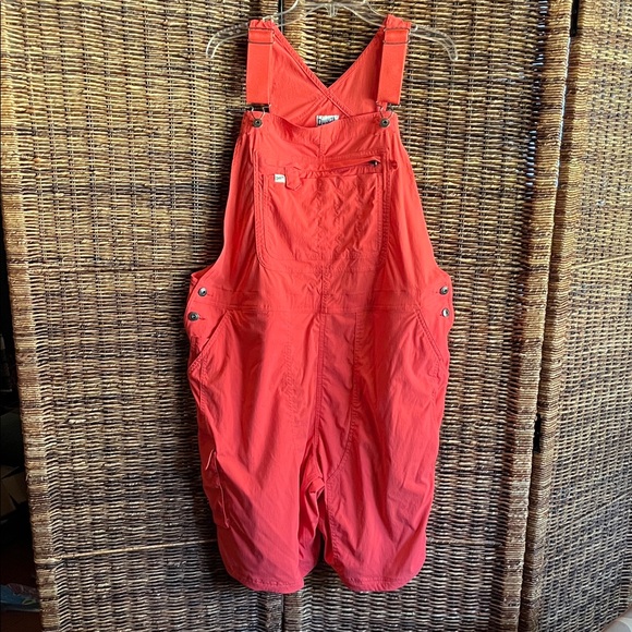 Duluth Trading Company Red One Piece Gardening Overalls - Picture 1 of 11